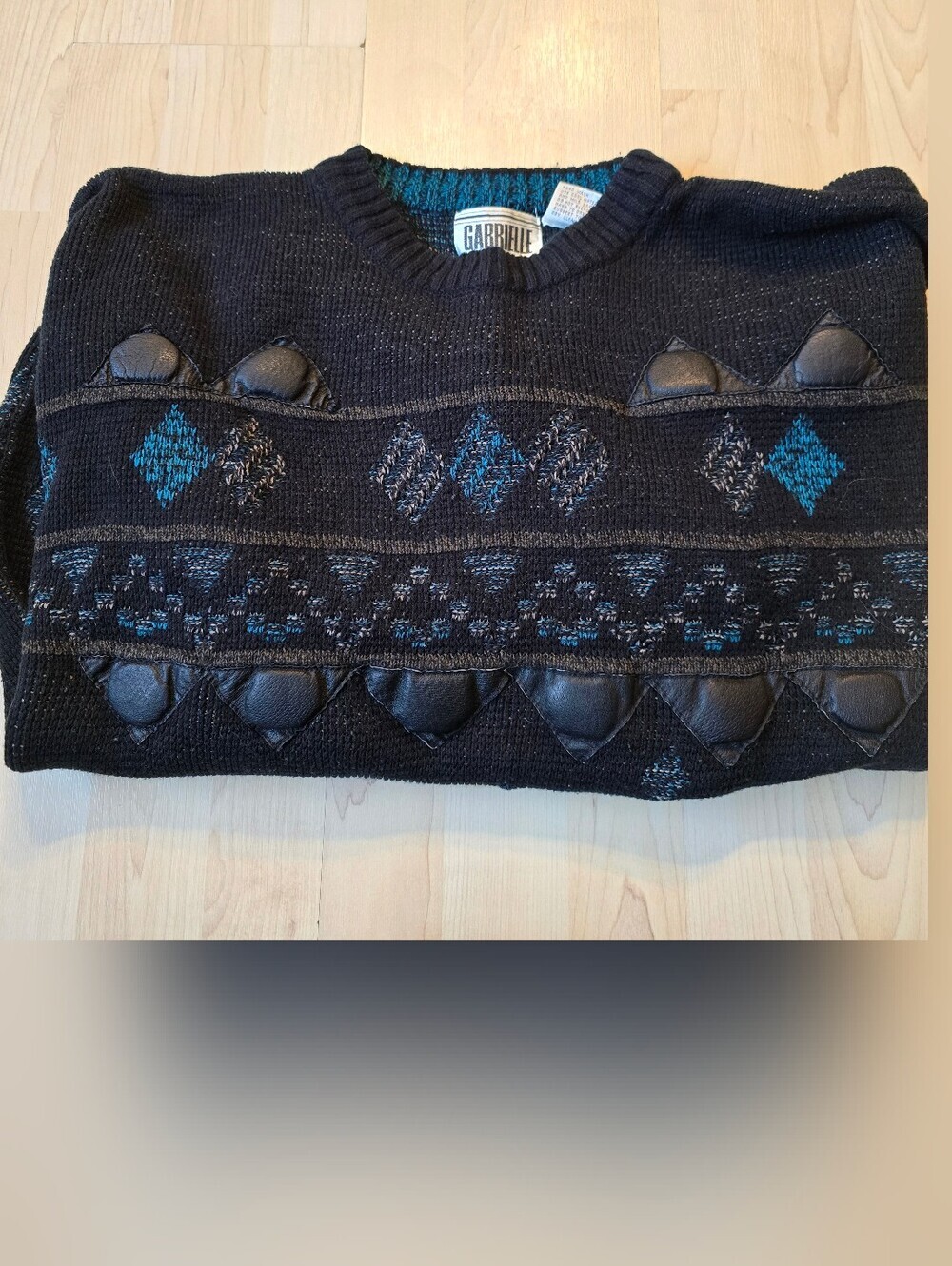 Vintage Gabrielle Crew Neck Sweater Size XLT